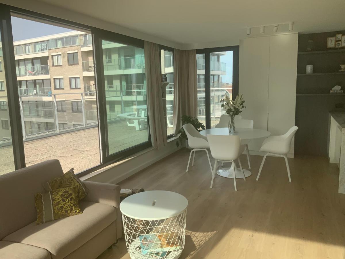 Sea View Penthouse Apartment De Panne Exterior photo